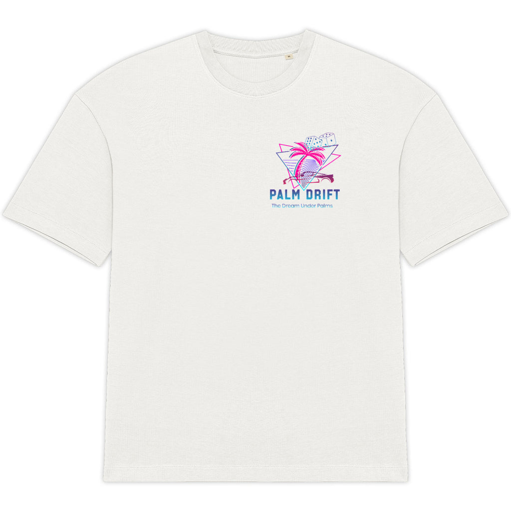 T-shirt Unisexe Oversized PALM DRIFT - face_0