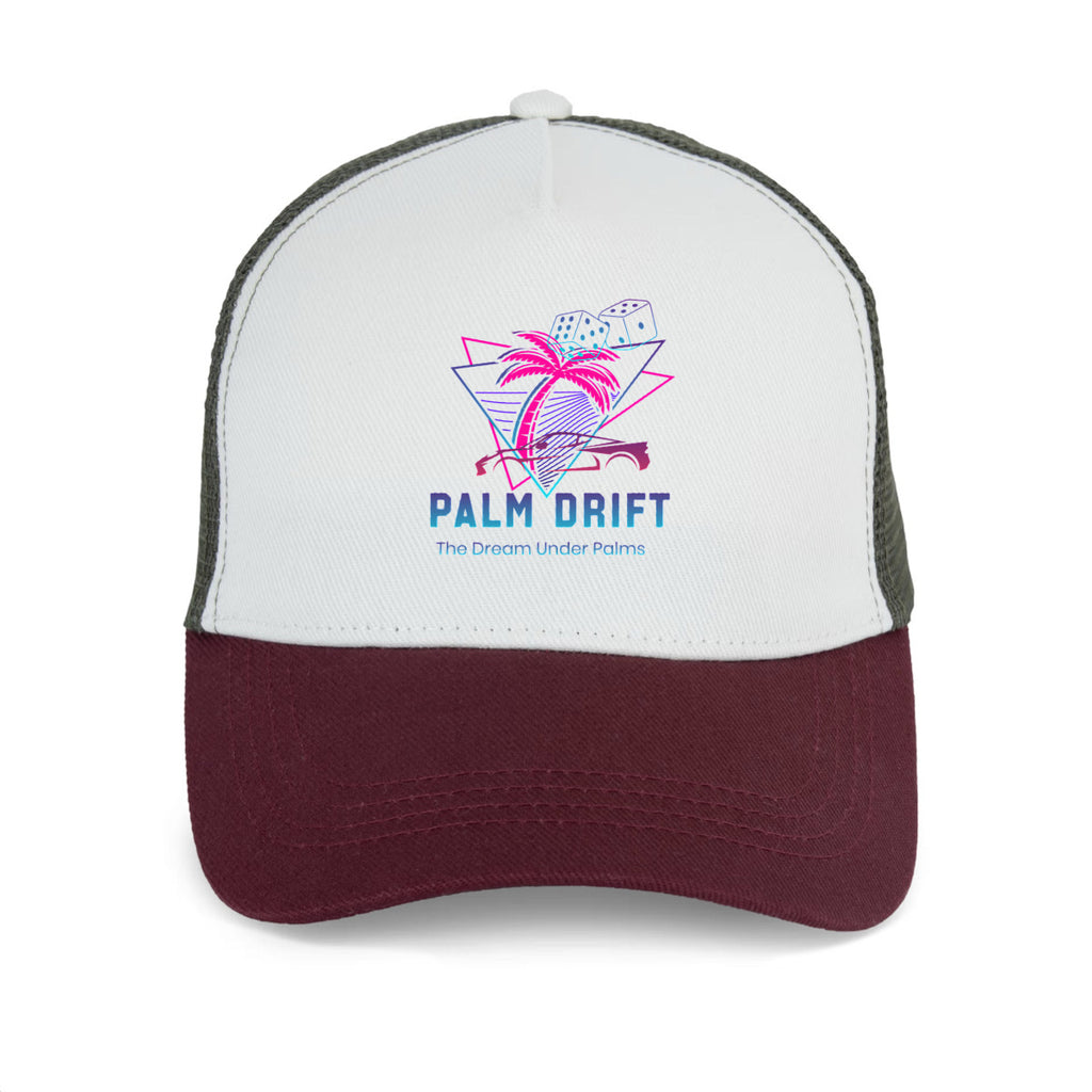Casquette Trucker écoresponsable PALM DRIFT - face_0